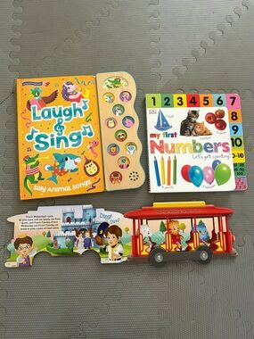 Baby toddler learning book and sound book